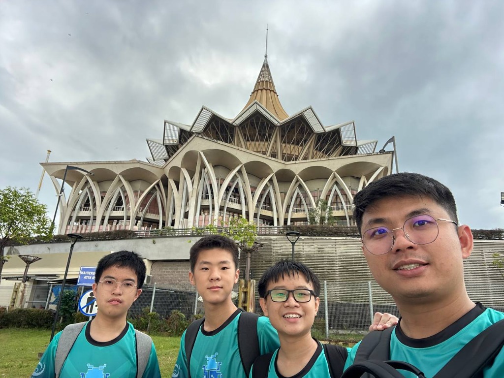 BugCrusher Team at Sarawak State Legislative Assembly Building